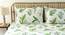 Vanam Bedsheet Set (Green, King Size) by Urban Ladder - Front View Design 1 - 308960