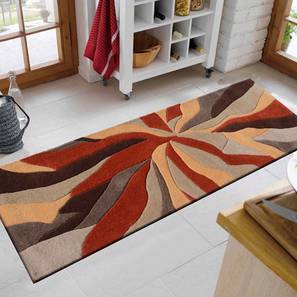 Carpets And Rugs Sale Design Carmela Runner (Orange, 56 x 140 cm (22" x 55") Table Linen Size)