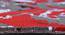Basilio Table Runner (Red, 56 x 140 cm (22" x 55") Table Linen Size) by Urban Ladder - Design 1 Close View - 309317