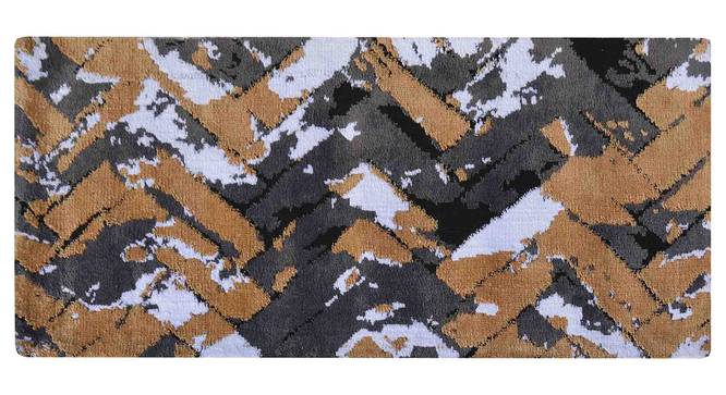 Basilio Table Runner (Gold, 56 x 140 cm (22" x 55") Table Linen Size) by Urban Ladder - Design 1 Details - 309326