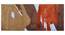 Domenico Table Runner (Orange, 56 x 140 cm (22" x 55") Table Linen Size) by Urban Ladder - Design 1 Details - 309344