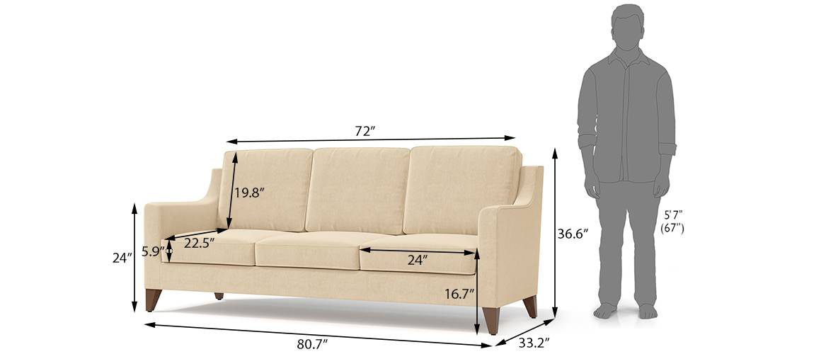 What Is The Average Size Of A 3 Seater Sofa Sofa Design Ideas
