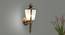 Aine Wall Light (Antique Brass) by Urban Ladder - Half View Design 1 - 