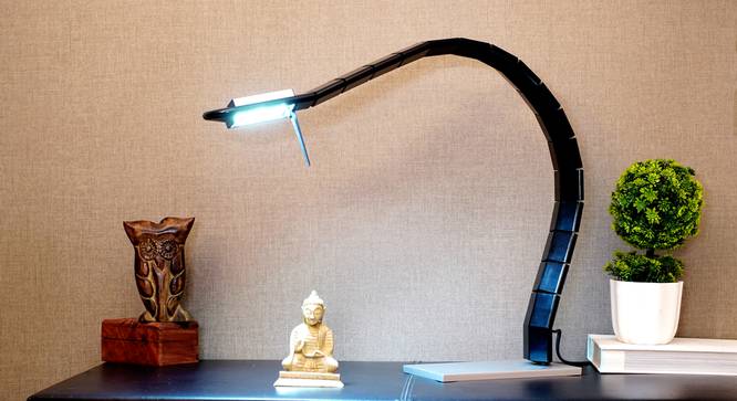 Jordan Study Lamp (Black) by Urban Ladder - Design 1 Half View - 310108