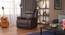 Griffin Recliner (One Seater, Dark Chocolate Leatherette) by Urban Ladder - Design 1 Full View - 310940
