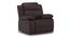 Griffin Recliner (One Seater, Dark Chocolate Leatherette) by Urban Ladder - Cross View Design 1 - 310942