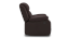 Griffin Recliner (One Seater, Dark Chocolate Leatherette) by Urban Ladder - Design 1 Side View - 310943