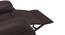 Griffin Recliner (One Seater, Dark Chocolate Leatherette) by Urban Ladder - Ground View Design 1 - 310944