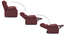 Griffin Recliner (One Seater, Burgundy Leatherette) by Urban Ladder - Banner 2 Design 1 - 310960