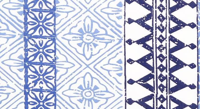 Alankaar Table Cover (Blue, 150 x 230 cm  (60" x 90") Size) by Urban Ladder - Front View Design 1 - 312059
