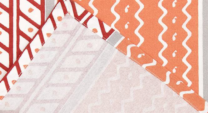 Sarovar Table Cover (Red, 150 x 150 cm  (60" x 60") Size) by Urban Ladder - Design 1 Close View - 312108