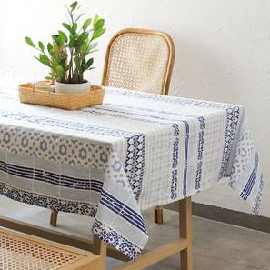 Table Covers Design Valleri Table Cover (Blue, 150 x 230 cm  (60" x 90") Size)