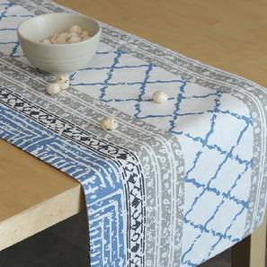Table Runners Design Blue Cotton Table Runner
