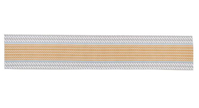 Sarovar Table Runner (Beige, Abstract Design) by Urban Ladder - Front View Design 1 - 312178