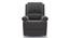 Lebowski Recliner (One Seater, Smoke Fabric) by Urban Ladder - Front View Design 1 - 312224