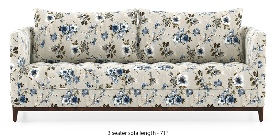 Florence Compact Sofa (Adrian Velvet) by Urban Ladder - - 