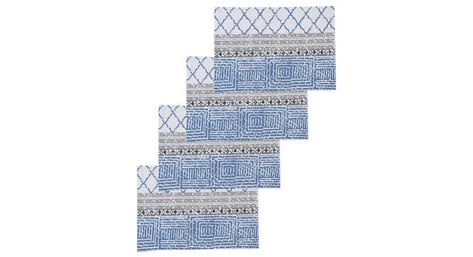 Nikrinta Table Mat (Blue, Set Of 4 Set) by Urban Ladder - Design 1 Full View - 312519