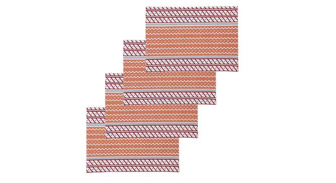 Sarovar Table Mat (Red, Set Of 4 Set) by Urban Ladder - Design 1 Full View - 312555