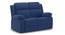 Griffin Recliner (Two Seater, Lapis Blue Fabric) by Urban Ladder - Cross View Design 1 - 312570