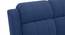 Griffin Recliner (Three Seater, Lapis Blue Fabric) by Urban Ladder - Design 1 Close View - 312582