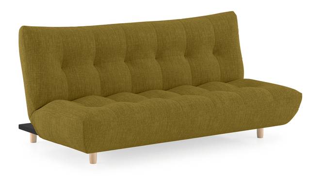 Palermo Sofa Cum Bed (Olive Green) by Urban Ladder - Cross View Design 1 - 312735