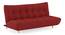 Palermo Sofa Cum Bed (Salsa Red) by Urban Ladder - Cross View Design 1 - 312745