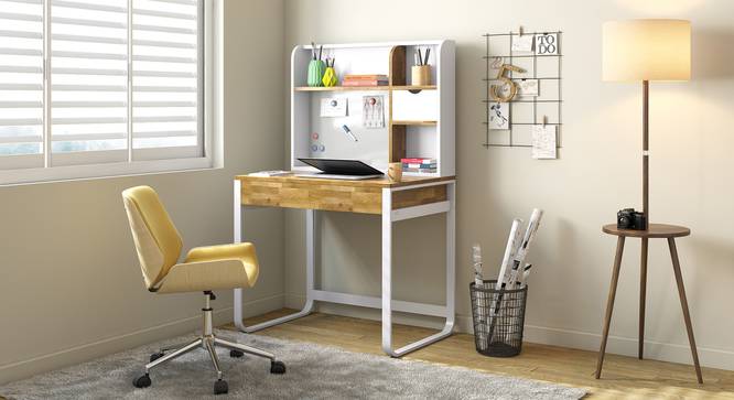 Pinto Study Table (Two-Tone Finish) by Urban Ladder - Design 1 Full View - 312755