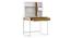 Pinto Study Table (Two-Tone Finish) by Urban Ladder - Design 1 Side View - 312758