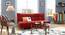 Palermo Sofa Cum Bed (Salsa Red) by Urban Ladder - Full View - 312769