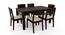 Arabia Solid Wood 6 Seater Dining Table (Mahogany Finish) by Urban Ladder - Cross View Design 1 - 312890
