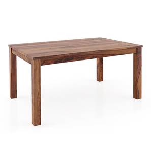 Deals Daily Design Arabia 6 Seater Dining Table (Teak Finish)