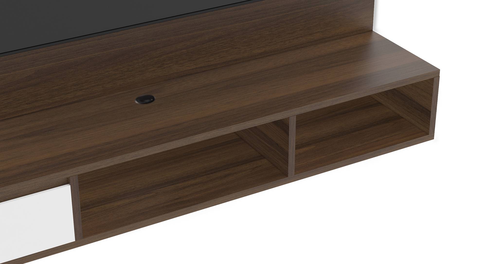 Iwaki Engineered Wood Swivel TV Unit Urban Ladder