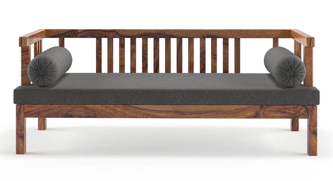 Milton Day Bed (Teak Finish, Grey) by Urban Ladder - Front View Design 1 - 313039