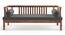 Milton Day Bed (Teak Finish, Grey) by Urban Ladder - Front View Design 1 - 313039