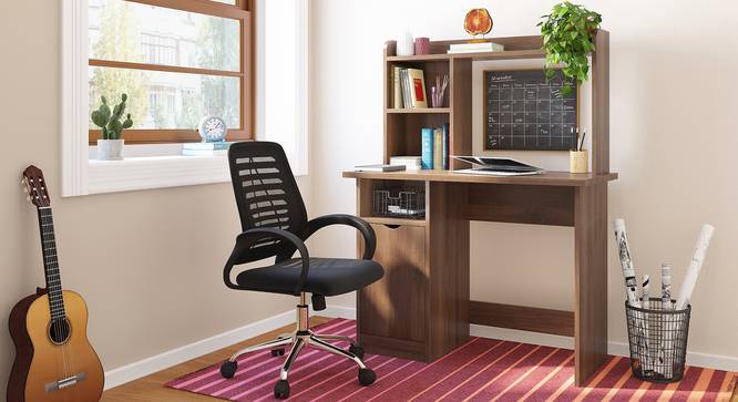 Bond Study Table (Classic Walnut Finish) by Urban Ladder - Design 1 Full View - 313280