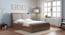 Tyra Storage Bed (King Bed Size, Box Storage Type, Classic Walnut Finish) by Urban Ladder - Design 1 Full View - 313320