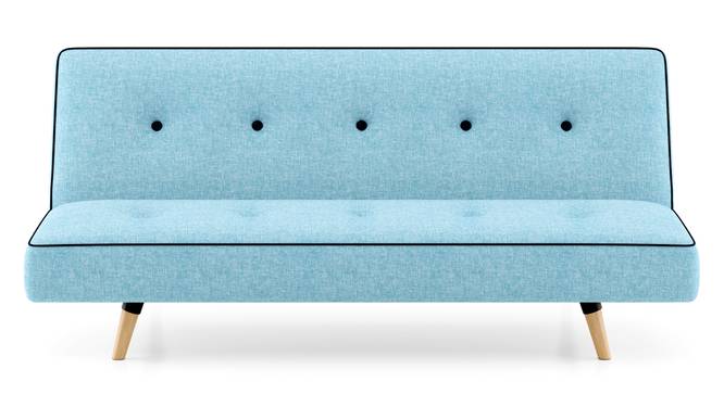 Zehnloch Sofa Cum Bed (Glacier Blue) by Urban Ladder - Front View Design 1 - 313340