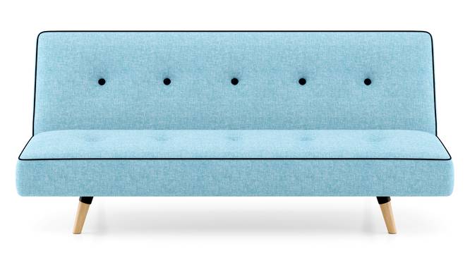 Zehnloch Sofa Cum Bed (Glacier Blue) by Urban Ladder - Front View Design 1 - 313340