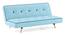 Zehnloch Sofa Cum Bed (Glacier Blue) by Urban Ladder - Cross View Design 1 - 313341