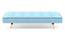 Zehnloch Sofa Cum Bed (Glacier Blue) by Urban Ladder - Design 1 Details - 313348