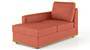 Apollo Sofa Set (Tan, Leatherette Sofa Material, Regular Sofa Size, Soft Cushion Type, Sectional Sofa Type, Left Aligned Chaise Sofa Component, Regular Back Type, Regular Back Height) by Urban Ladder - - 