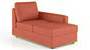 Apollo Sofa Set (Tan, Leatherette Sofa Material, Regular Sofa Size, Soft Cushion Type, Sectional Sofa Type, Right Aligned Chaise Sofa Component, Regular Back Type, Regular Back Height) by Urban Ladder - - 