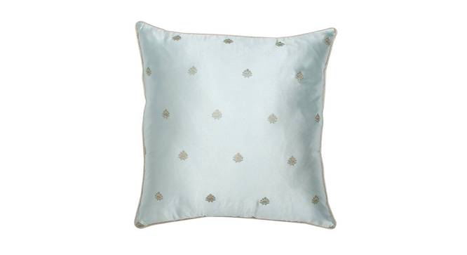 Amber Cushion Cover (Green, 41 x 41 cm  (16" X 16") Cushion Size) by Urban Ladder - Front View Design 1 - 313851