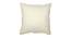 Peeth Cushion Cover (41 x 41 cm  (16" X 16") Cushion Size, Gold & White) by Urban Ladder - Front View Design 1 - 313855