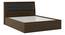 Pico Bed (Queen Bed Size, Californian Walnut Finish) by Urban Ladder - Cross View Design 1 - 313939