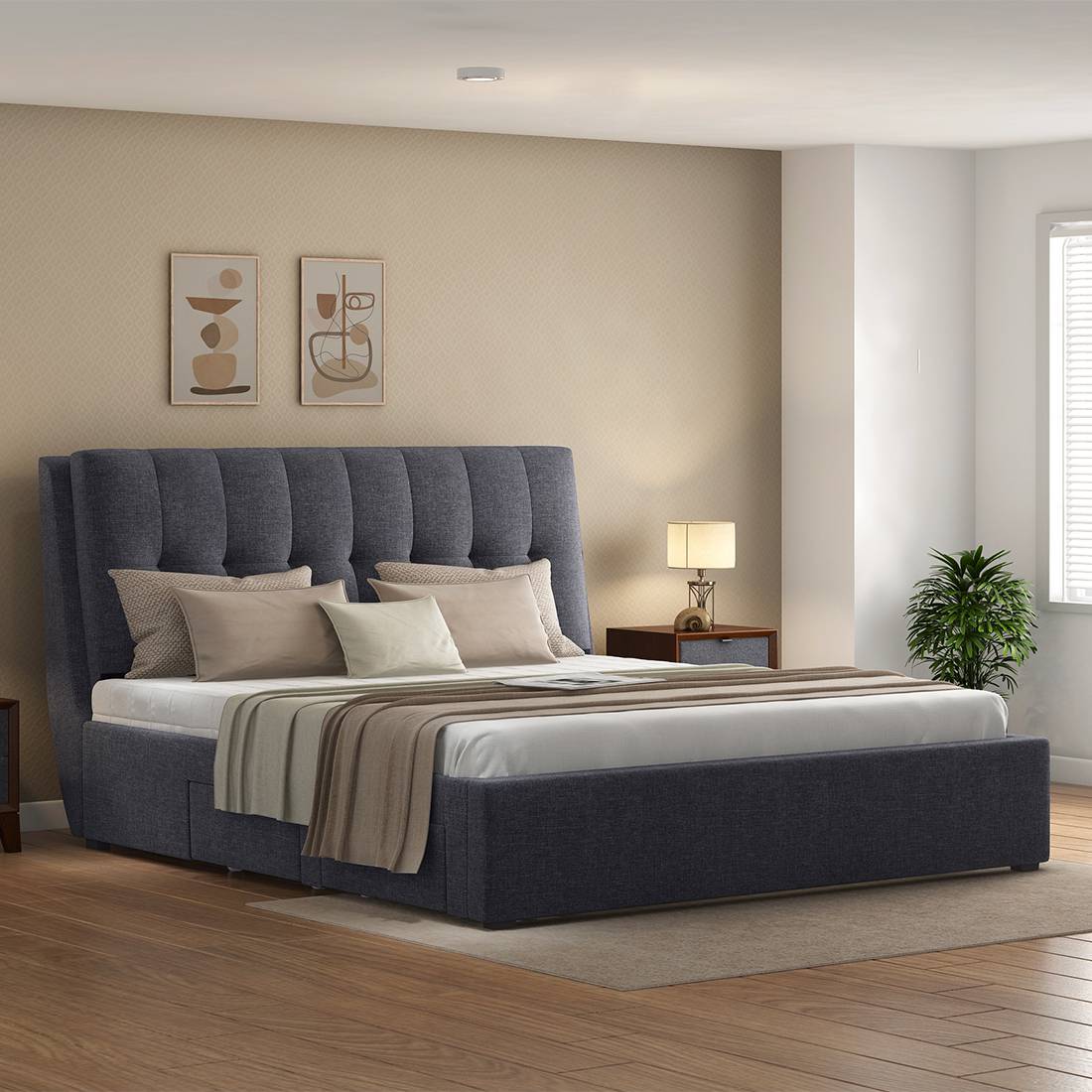 Double Bed Buy Double Beds Online In India 2021 Designs Urban Ladder
