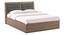 Pico Bed (Queen Bed Size, Classic Walnut Finish) by Urban Ladder - Cross View Design 1 - 314061