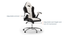 Mika Study Chair (White) by Urban Ladder - Cross View Design 1 - 314085