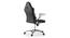 Mika Study Chair (White) by Urban Ladder - Rear View Design 1 - 314086