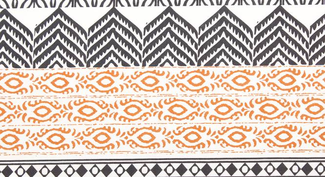 Nakshi Table Cover (Orange, 150 x 274 cm  (60" x 108") Size) by Urban Ladder - Design 1 Zoomed Image - 314101